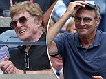 12/9/2015 US Open Tennis Championship Flushing Meadow New York USA  Women's Singles Final -Actor Robert Redford Watches \nPicture Dave Shopland/Daily Mail